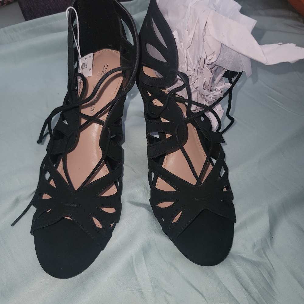 Black heels